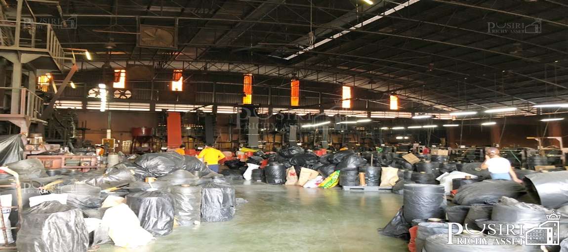 ขายโรงงานพลาสติก7ไร่ ตัวโรงงานโปร่งโล่งไร้เสากลาง 3,660 ตร.ม. รับโหลดถึง 5 ตัน/ตร.ม. พร้อมสำนักงาน ใกล้พระราม 2 ซอยสาริน โคกขาม - KK0917S