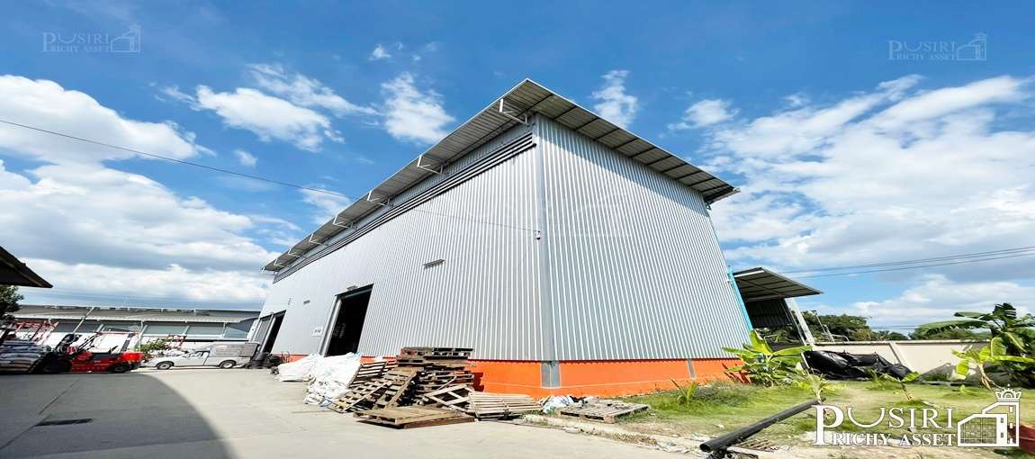 ขายโรงงานพลาสติก7ไร่ ตัวโรงงานโปร่งโล่งไร้เสากลาง 3,660 ตร.ม. รับโหลดถึง 5 ตัน/ตร.ม. พร้อมสำนักงาน ใกล้พระราม 2 ซอยสาริน โคกขาม - KK0917S