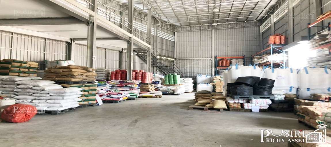 ขายโรงงานพลาสติก7ไร่ ตัวโรงงานโปร่งโล่งไร้เสากลาง 3,660 ตร.ม. รับโหลดถึง 5 ตัน/ตร.ม. พร้อมสำนักงาน ใกล้พระราม 2 ซอยสาริน โคกขาม - KK0917S