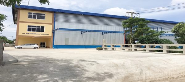 ขายโรงใหม่ 2 ไร่ 3งาน พร้อมสำนักงาน 3 ชั้น สวย โครงสร้างดี ย่านท่าเสา กว่า 1,400 ตารางเมตร เข้าออกสะดวกได้ 2 เส้นทาง – ขายโรงงานสมุทรสาคร - KK1826S