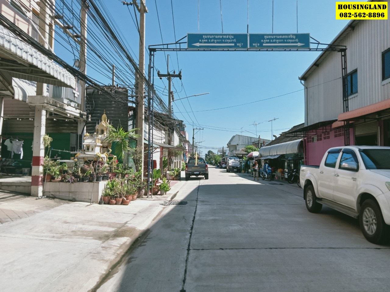 ขายที่ดินแนวรถไฟฟ้าคูคต ซอยจามร ก.(แปลง1) ลำลูกกา ปทุมธานี
