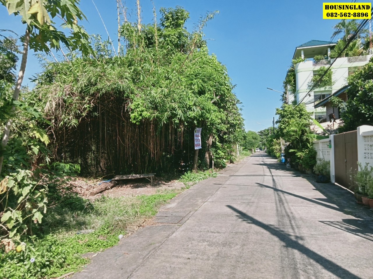 ขายที่ดินแนวรถไฟฟ้าคูคต ซอยจามร ก.(แปลง1) ลำลูกกา ปทุมธานี