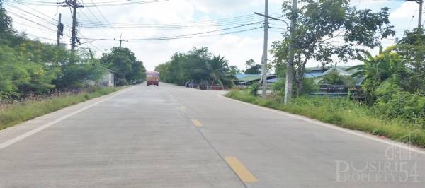 ขายที่ 6ไร่เศษ สวยสง่าหน้ากว้าง 127 เมตร รูปทรงสวยเทพ  ย่านคลองน้อย และใกล้ ถ.เศรษฐกิจ – KK 2139S