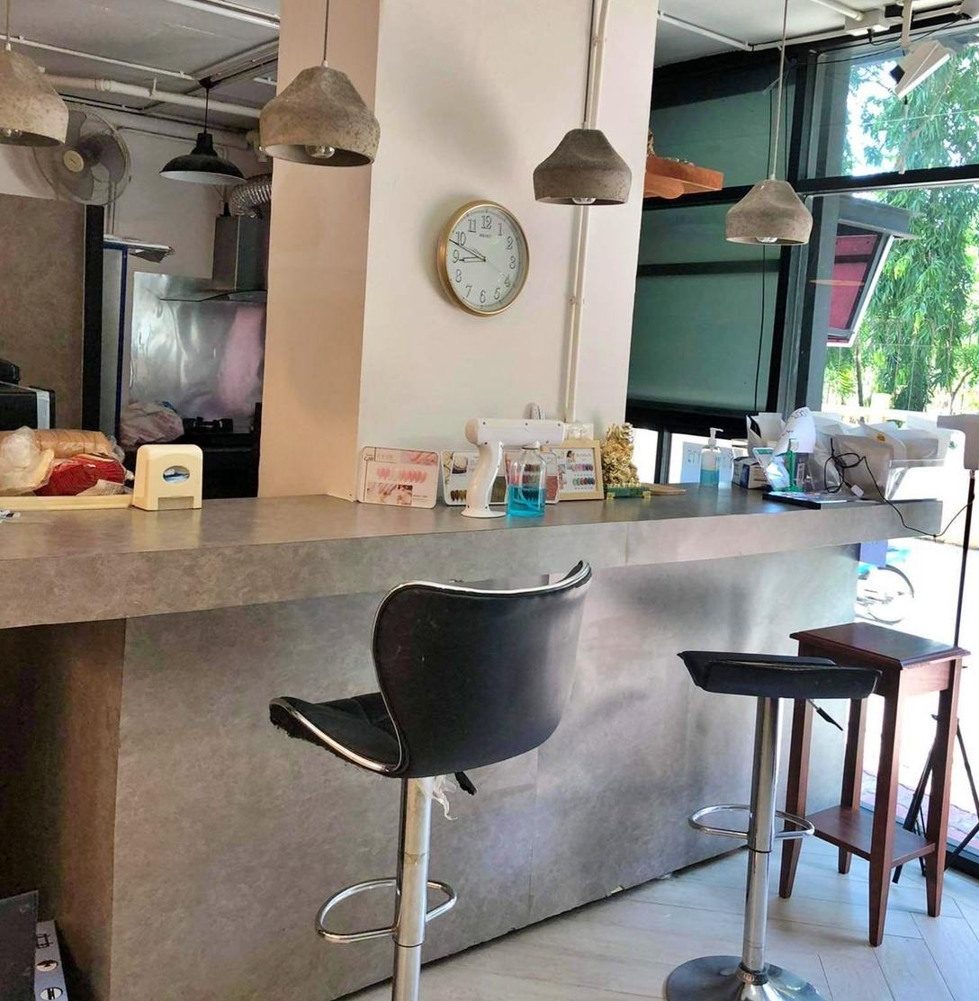 เซ้ง‼️ ร้านคาเฟ่-ทำเล็บ ใต้หอพักจิรภาส @ใน ม.เกษตรศาสตร์ บางเขน 