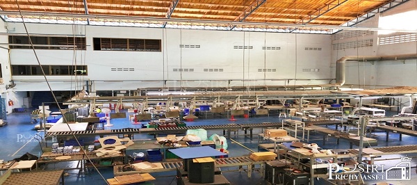 โรงงานพื้นอีพ็อกซี่ใหญ่เกือบ 3 ไร่ พื้นที่ใช้สอยกว่า 4,400 ตร.ม. พร้อมออฟฟิศ+ห้องพักคนงาน และพื้นที่ด้านหลังที่สามารถต่อเติมได้ ใกล้คลองสี่วา 500 ม.  KK3802S