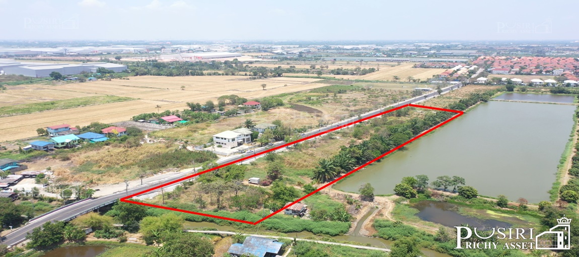 ที่สวยมากๆ 7.5 ไร่ ใกล้ ถ.บางนา-ตราด กม.24 เพียง 450 เมตร หน้ากว้างอลังการ 286 เมตร ในราคาต่ำกว่าท้องตลาด ใกล้ราคาประเมินกรมที่ดิน KK3979s