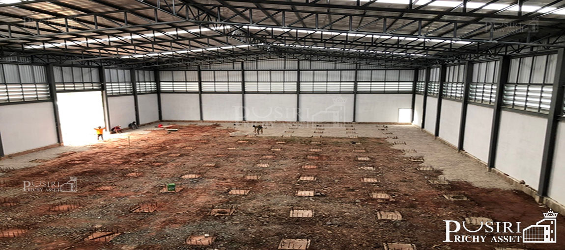 โรงงานใหม่สไตล์โมเดิร์น 1.5 ไร่ พื้นที่ใช้สอยเยอะถึง 1,270 ตร.ม. พร้อมสำนักงาน 2 ชั้น พื้นที่จอดรถ ใกล้ ถ. เศรษฐกิจ  KK4050S