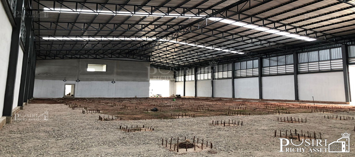 โรงงานใหม่สไตล์โมเดิร์น 1.5 ไร่ พื้นที่ใช้สอยเยอะถึง 1,270 ตร.ม. พร้อมสำนักงาน 2 ชั้น พื้นที่จอดรถ ใกล้ ถ. เศรษฐกิจ  KK4050S