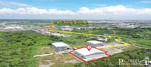 Presale โรงงานใหม่ 645 วา คุ้มที่สุด ด้วยพื้นที่ใช้สอยใหญ่ถึง 1,409 ตร.ม. ใกล้พระราม 2  700 เมตร ราคาพิเศษ