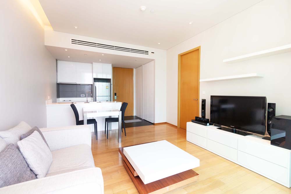 ให้เช่าหรือขาย ห้อง 1 ห้องนอน ขนาด 55.56 ตร.ม. โครงการ AEQUA Residence-สุขุมวิท 49