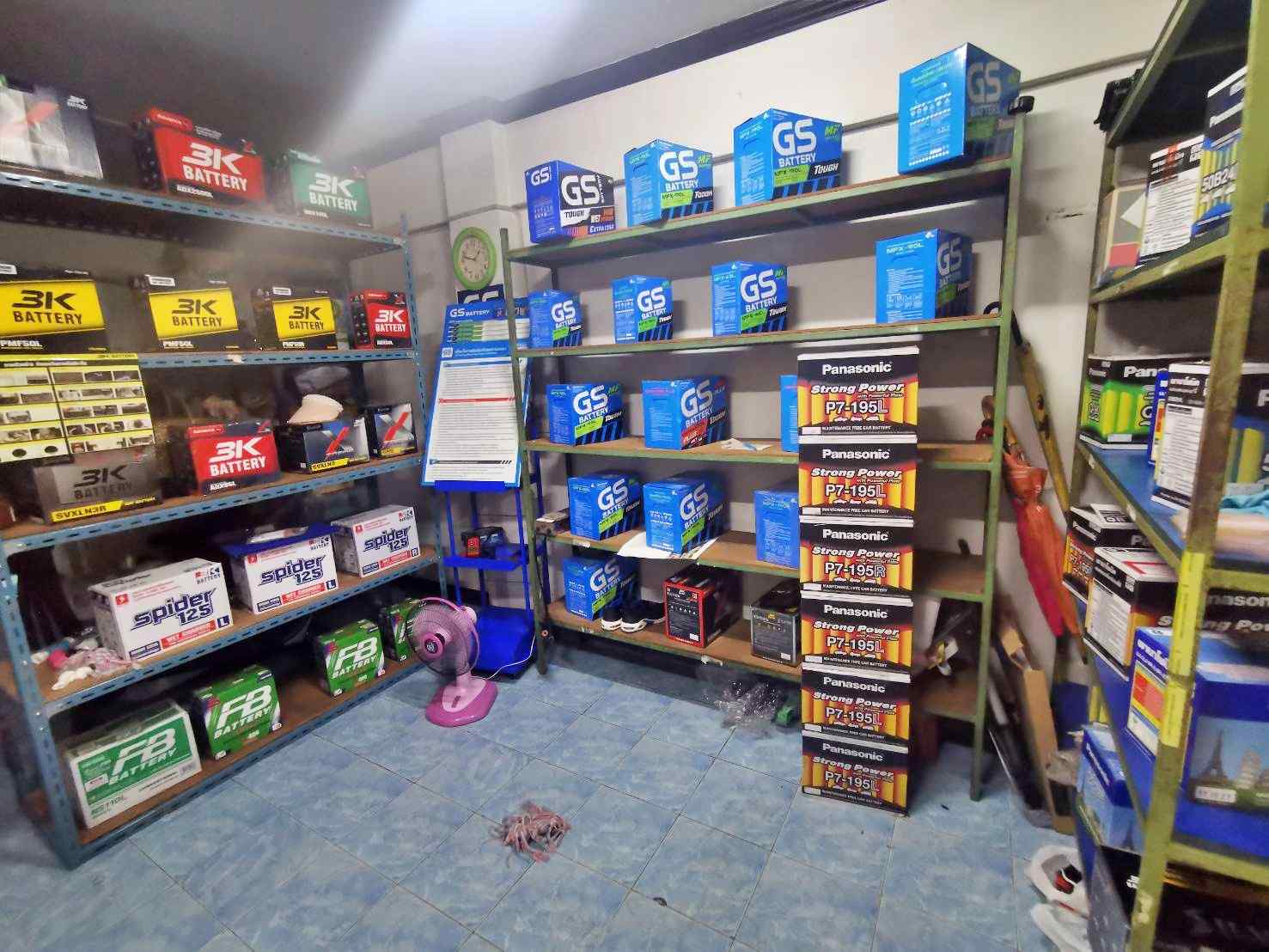 เซ้ง‼️ ร้านแบตเตอรี่ ติดถนนหลักเส้นหทัยราษฎร์ (ปากซอย 25) @มีนบุรี 