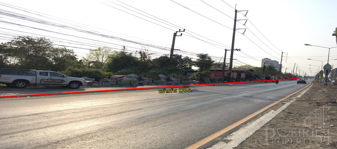 ที่สีม่วง ราคาถูกกว่าตลาด 197 ไร่เศษ ติดนิคมบางพลี เดินทางสะดวก