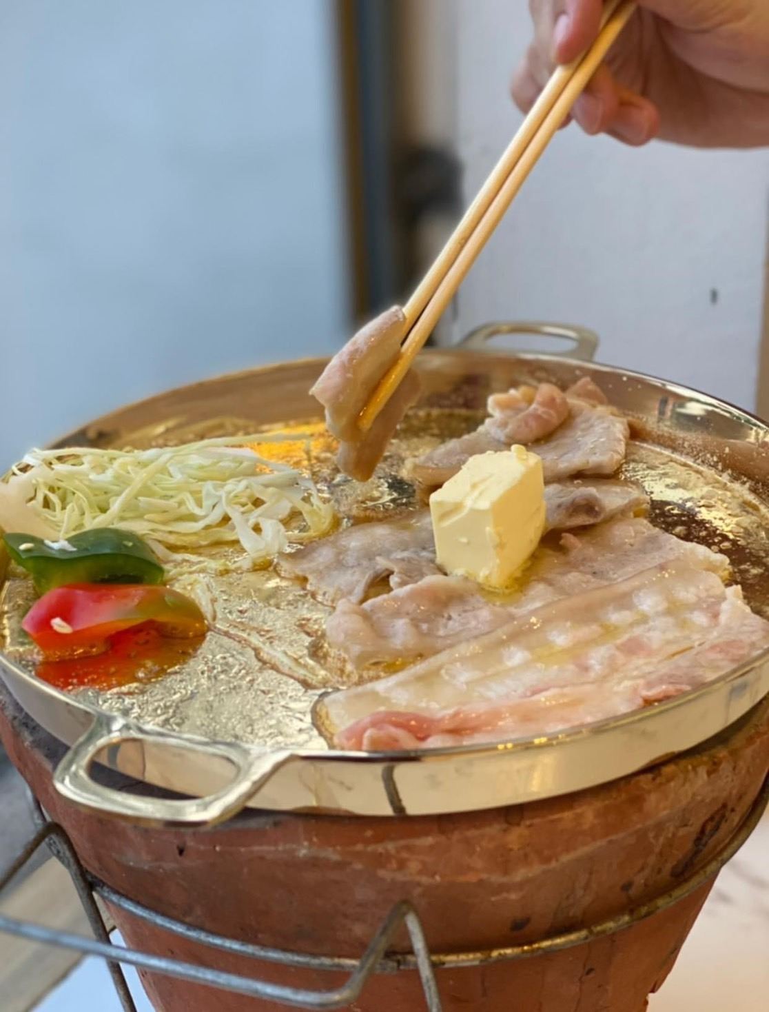 เซ้ง‼️ หมีอันจะกิน ปิ้งย่างกะทะ-ย่างเนย-ชาบู ติดปั้มปตท. @สุขสวัสดิ์30