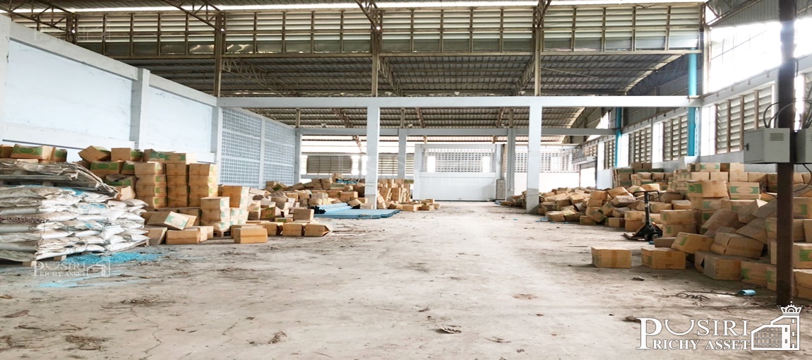 โรงงาน 8 ไร่ สุดคุ้ม ใกล้พระราม 2 ราคาเพียง 60 ล้าน มาครบทุกพื้นทีใช้สอย