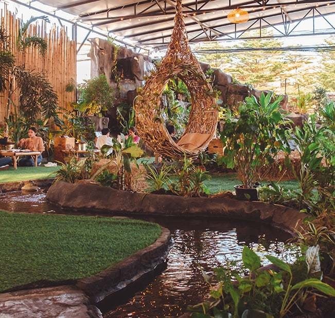 เซ้ง‼️ ร้านอาหารขนาดใหญ่ น้ำตกใจกลางเมือง  อ่อนนุช30 