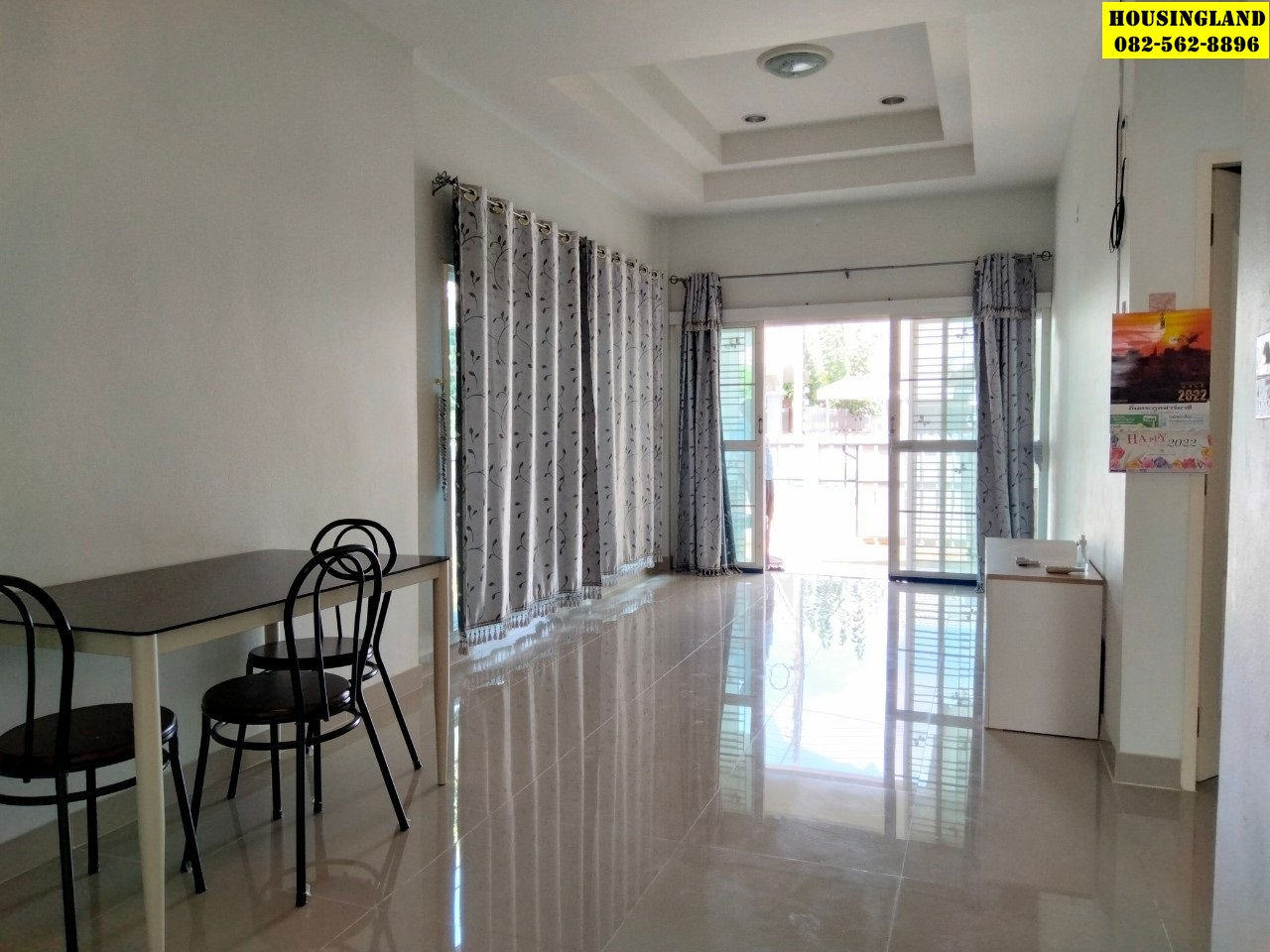 ขายบ้านแฝดชั้นเดียว หมู่บ้านภูผาล้อม ตำบลบ้านใหญ่ อำเภอเมืองนครนายก จังหวัดนครนายก