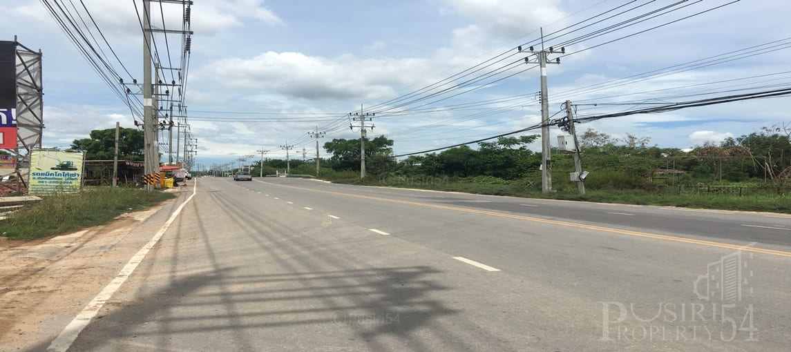 ขายที่ 10ไร่ ถมพร้อมใช้ เดินทาง สะดวกบนถนน 4 เลนส์ ใกล้พระราม 2 เพียง 3 กม. - KK3182S