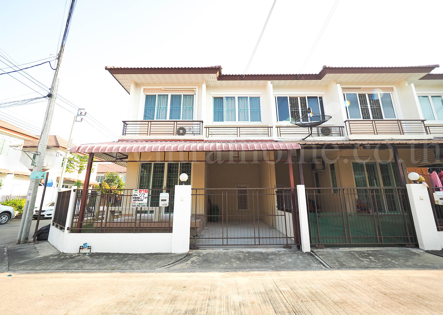 ทาวน์โฮม ดรีมวิลล์ 2 ราชพฤกษ์ - สวนผัก 32 หลังมุมม