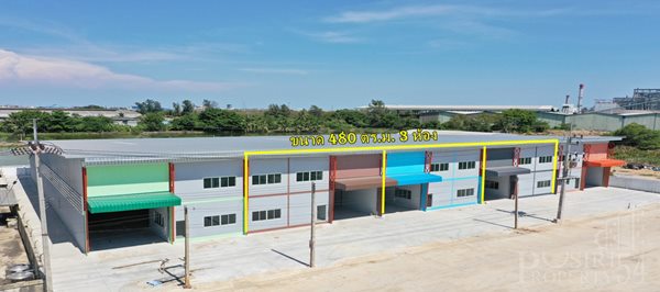 ขาย โรงงานใหม่ 400 ตร.ม. พร้อมสำนักงาน เพียง 8.9 ล้าน รถใหญ่ เข้า-ออกสะดวก ใกล้ ถ.เศรษฐกิจ KK3254S