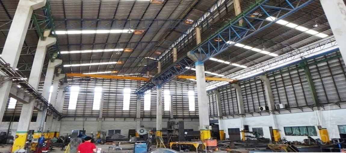 ลดต้นทุนและสร้างรายได้อย่างถูกกฎหมาย ด้วยโรงงาน 2 ไร่ ในราคาโปรโมชั่น ให้รถสินค้าเข้าสะดวกขึ้น วางของหนักได้ ง่ายต่อการเคลื่อนย้ายเครื่องจักรและสินค้าหนัก ใกล้ถนนเอกชัย - KK1102S