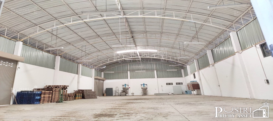 โรงงานสภาพใหม่ 480 ตร.ม. เนื้อที่ 224 วา พร้อมออฟฟิศ  ใบอนุญาตรง.4 สาธารณูปโภคครบ ในโครงการอริยแลนด์แฟคตอรี่ บางเลน 