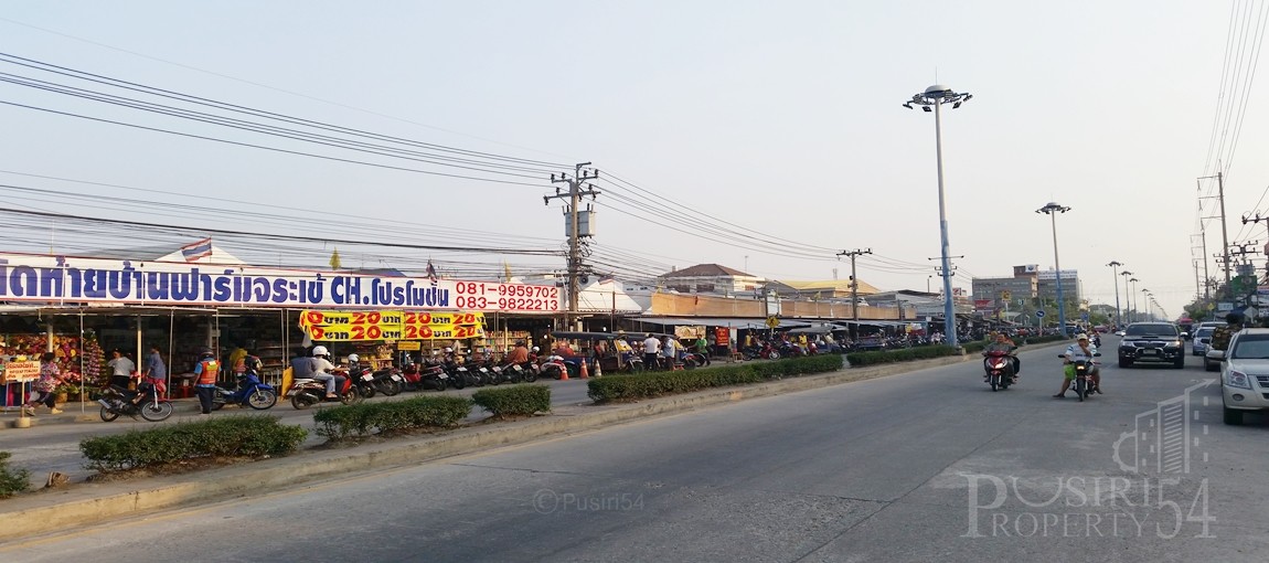 ขายถูกมาก ที่ดิน 19-371.3 ไร่ ติดกับถนนท้ายบ้าน ยาวตลอดแนว ตารางวาละ 38,000 บาท แถมฟรี อาคารพาณิชย์และโรงงานเล็กด้านหลัง – ขายที่ดินสมุทรปราการ - KK1719S