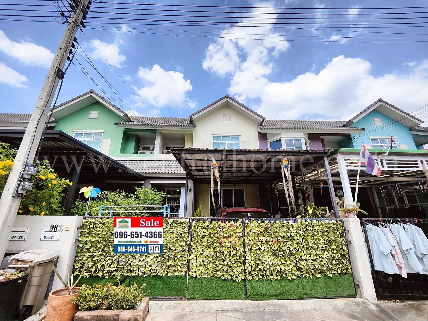 ทาวน์โฮม เดอะ โฟริเอช รังสิต คลอง4 ตกแต่งสวย พร้อมอยู่