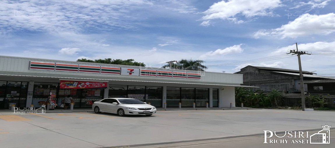 สร้างโรงงานได้ทุกประเภท พื้นที่สีม่วง 4 ไร่ หน้ากว้างถึง 117 เมตร เดินทางง่าย ใกล้ถนนเศรษฐกิจเพียง 800 ม. - KK3667S