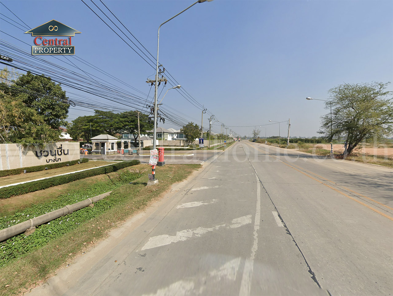 ที่ดินเปล่า หมู่บ้านชวนชื่น บางนา 50 ตารางวา