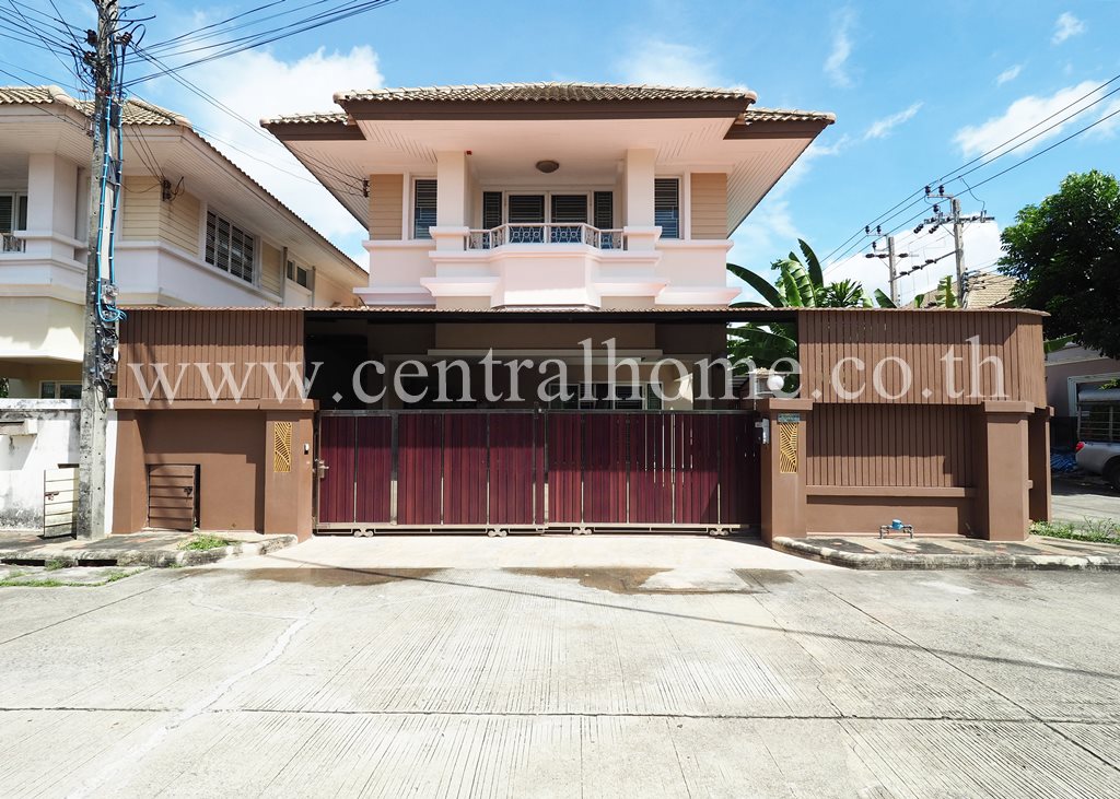 บ้านแฝด หมู่บ้าน อรุณวดี ราชพฤกษ์ - พระราม 5 หลังมุม