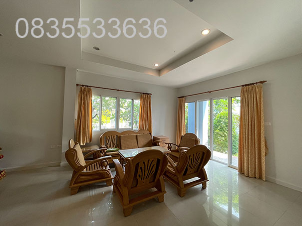 ให้เช่าบ้านเดีี่ยว หลังมุม เดอะ ยูโรเปี้ยน มี 3ห้องนอน 4ห้องน้ำ 1ห้องนั่งเล่น 1ห้องครัว 1ห้องแม่บ้าน รับสัตว์เลี้ยง โทร 0835533636