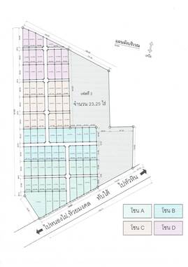 ขาย ที่ดินแปลงใหญ่ สำหรับจัดสรรค์ ทำเลทอง ตำบลทับใต้