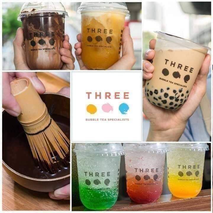 เซ้ง‼️ ร้านชานมไข่มุก #ThreeTea #ในโครงการ @ท่ามหาราช