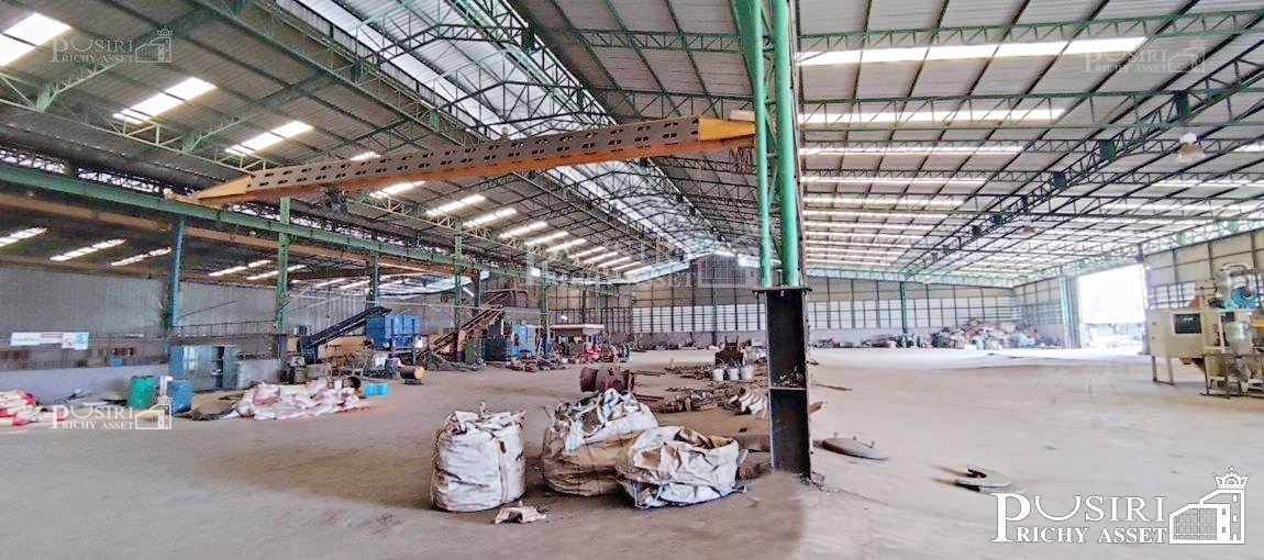 โรงหลอมที่หลายคนตามหา 7 ไร่ จัดเต็มด้วยพื้นที่ 5,740 ตร.ม. พร้อมใบอนุญาต รง.4 หม้อแปลง 1,150 kva เดินทางสะดวกใกล้ ถ.พระราม 2 ราคาเพียง 60 ล้าน