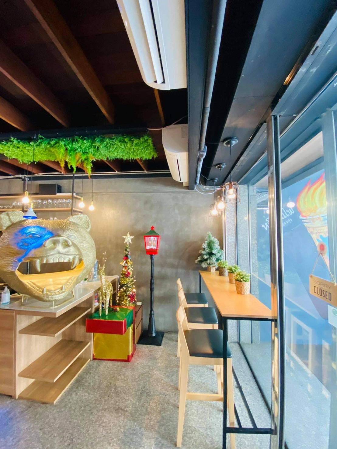 เซ้ง‼️ ร้านชานมหมีพ่นไฟ #ใกล้BTSอุดมสุข #ใกล้ออฟฟิต @บางนา กทม