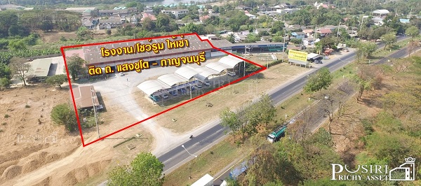 โรงงาน/โชว์รูม ให้เช่า ติดถนนใหญ่ ทำเลดี เป็นจุดเด่น เหมาะแก่การทำธุรกิจ ริมถนน สายแสงชูโต