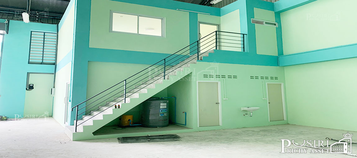 ให้เช่าโกดังใหม่ 480 ตร.ม. มี 6 หลัง พร้อมออฟฟิต 2 ชั้น