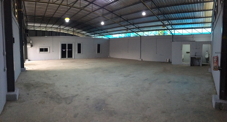 ให้เช่าโรงงานโกดัง ถนนพระราม2 กม.25 ห่างจาก Central มหาชัย สมุทรสาครเพียง 300 เมตร