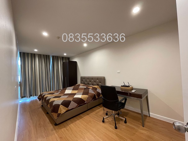 เช่าคอนโด จามจุรี แสควร์ เรสซิเด้นท์ 2ห้องนอน 100 sqm. ชั้น9 ห้องมุม ติด ม.จุฬาฯ โทร 0835533636