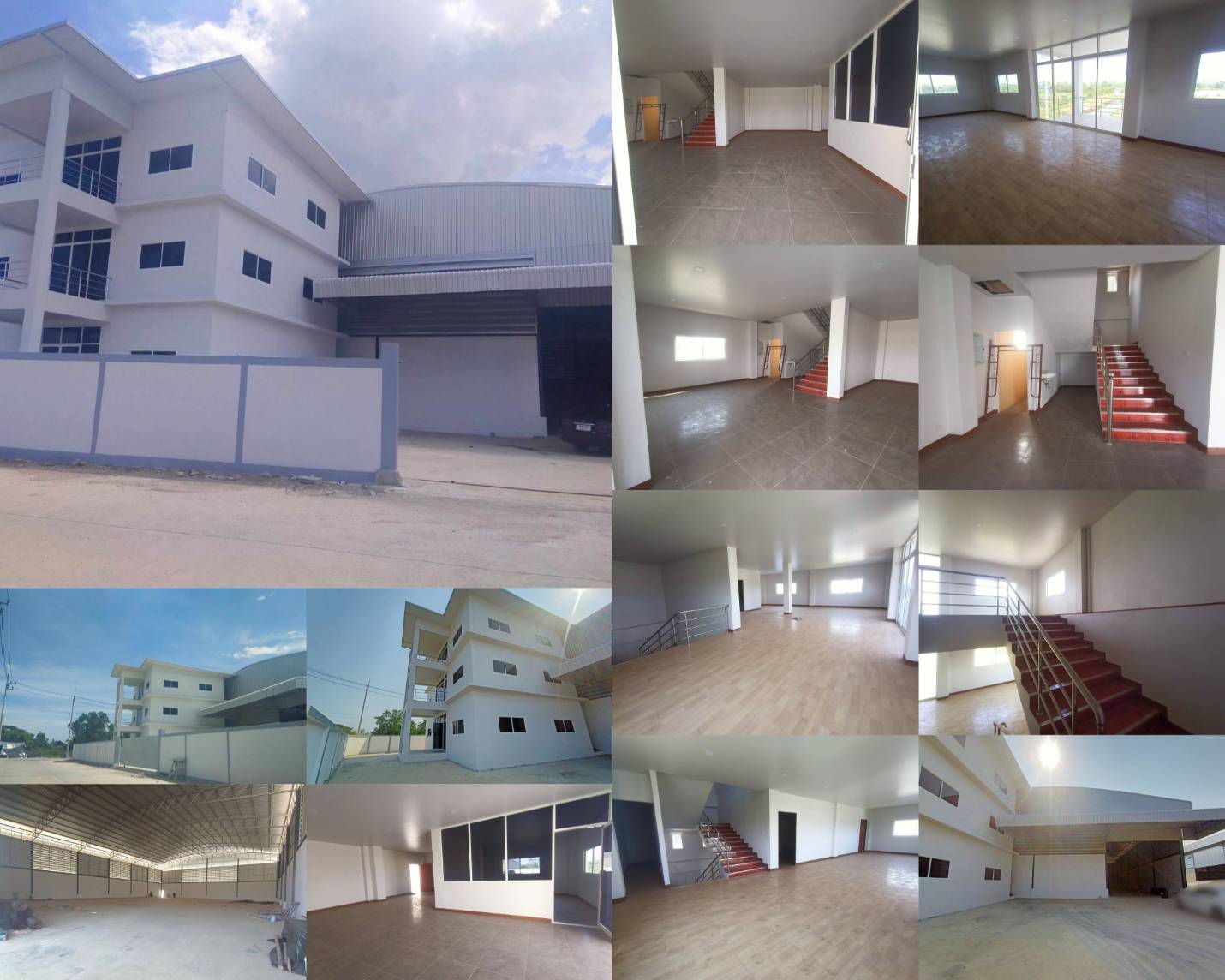 ขายหรือให้เช่า โรงงาน โกดัง พื้นที่สีม่วง ในที่ดิน 1.5 ไร่ ออฟฟิศ 3 ชั้น อำเภอเมือง สมุทรสาคร