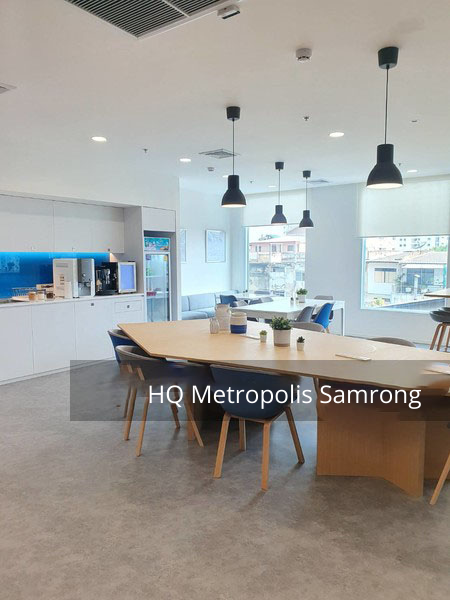 Office space for rent !! HQ Metropolis Samrong good location