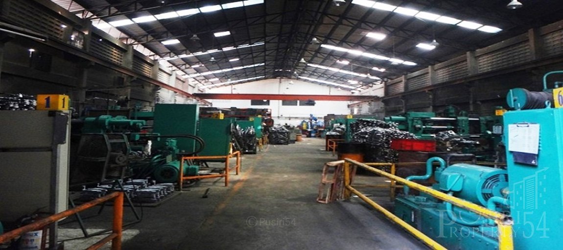 โรงงาน/ปั้ม/ขึ้นรูปโลหะ 653.9 วา ซอยบางกระดี่ มีพร้อมทุกอย่าง ทั้งโรงงาน สำนักงาน บ้านพักคนงาน ใบ รง.4 และหม้อแปลง