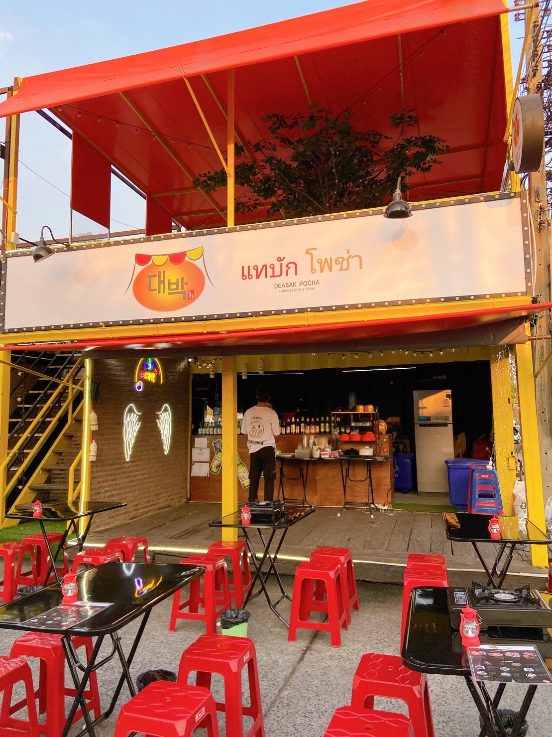 เซ้งด่วน‼️ ร้านอาหารเกาหลี #ในตลาดรถไฟศรีนครินทร์ #ใกล้ที่จอดรถ