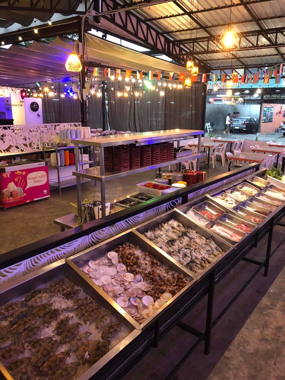 เซ้งด่วน‼️ ร้านโครตสดทะเลเผา #ตรงข้ามมัลดีฟเหม่งจ๋าย @เขตห้วยขวาง กทม