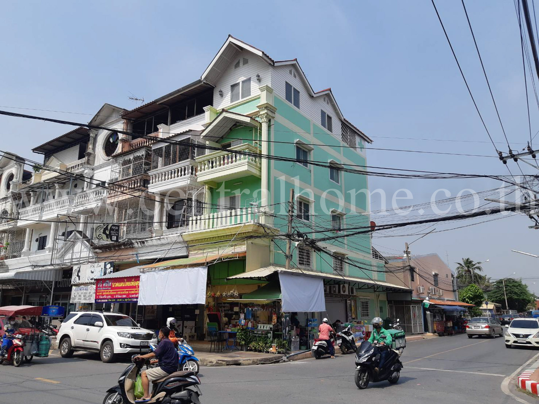 ขายอาคารพาณิชย์ 4 ชั้น บางใหญ่ซิตี้ (หลังมุม)