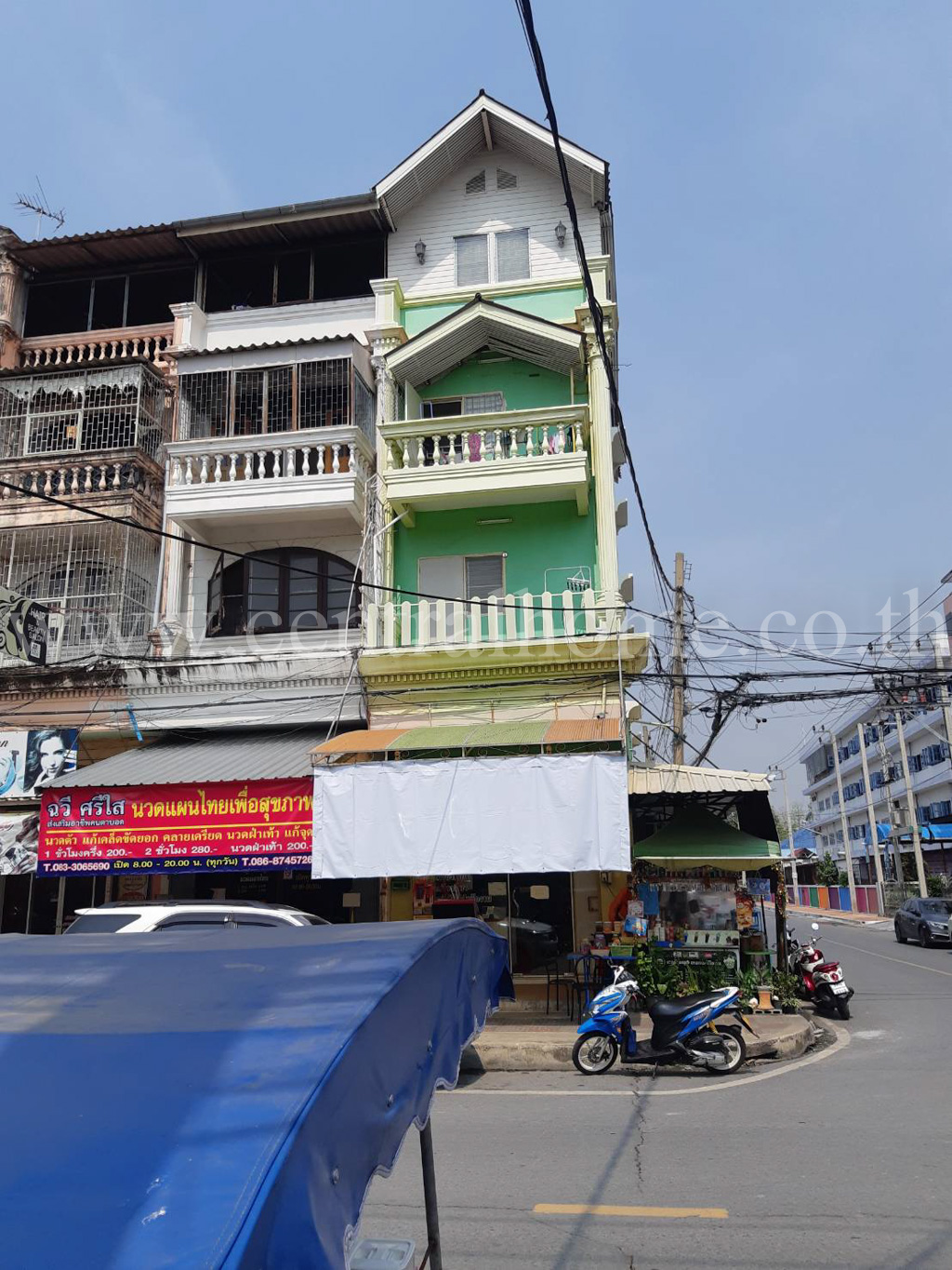 ขายอาคารพาณิชย์ 4 ชั้น บางใหญ่ซิตี้ (หลังมุม)