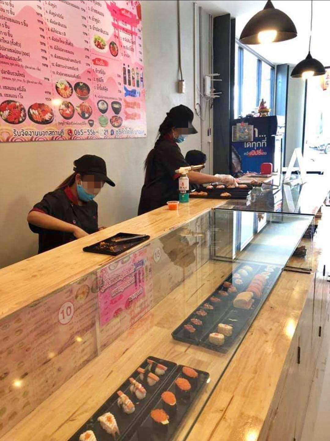 เซ้งด่วน‼️ ร้านซูชิ #ในปั๊มบางจาก #ถนนกาญจนาภิเษก @เขตบางแค กทม