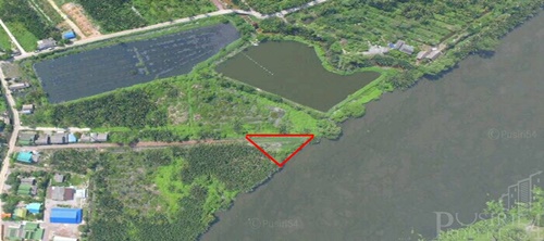 ลดราคาพิเศษ แปลงสุดท้าย ที่ดินขนาด 100 วา รับวิวแม่น้ำ สวย บรรยากาศดีตลอดปี เหมาะปลูกบ้าน สะดวกใกล้เมืองมหาชัย ราคาพิเศษพร้อมค่าโอน – ขายที่ดินสมุทรสาคร - KK2014S