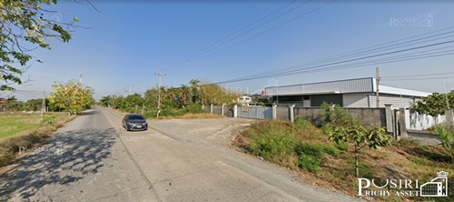 ที่ดิน 3 ไร่ มาพร้อมโกดัง ต่อเติมได้อีก แถมประหยัดเวลาในการถมดิน บรรยากาศดี ให้ความรู้สึกปลอดภัยเป็นส่วนตัว และเดินทางง่าย - ขายโกดังฉะเชิงเทรา - KK2495S