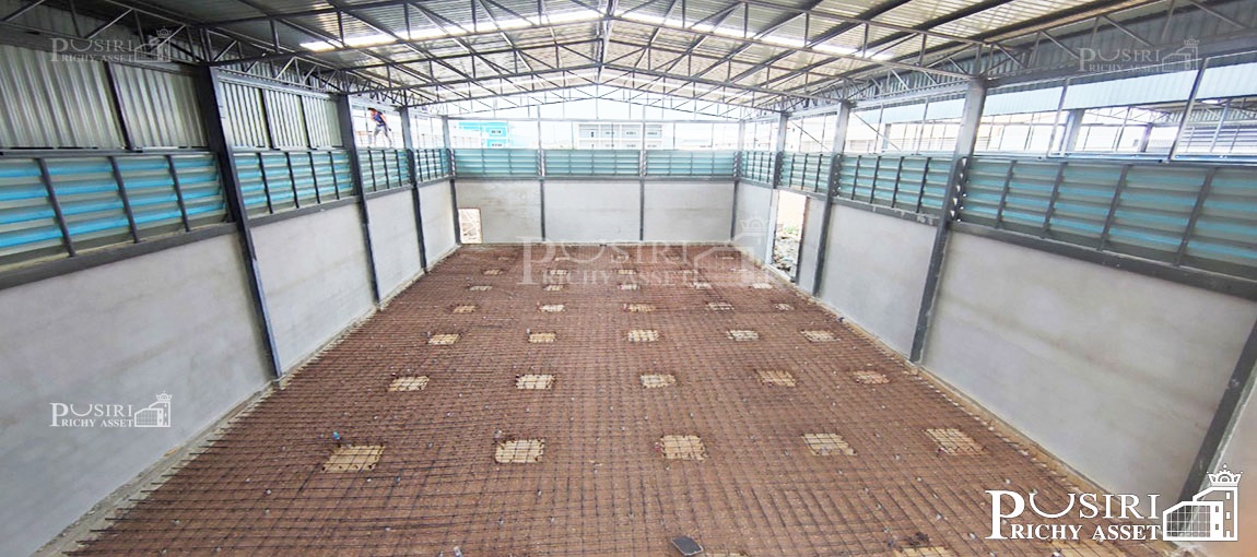 โรงงานโมเดิร์น ขนาดกระทัดรัด 227 วา ราคาพิเศษ เพียง 9.9 ล้าน พร้อมออฟฟิต 2 ชั้น พื้นที่ 554 ตร.ม. มี 2 หลัง ใกล้ ถ. เศรษฐกิจ 1